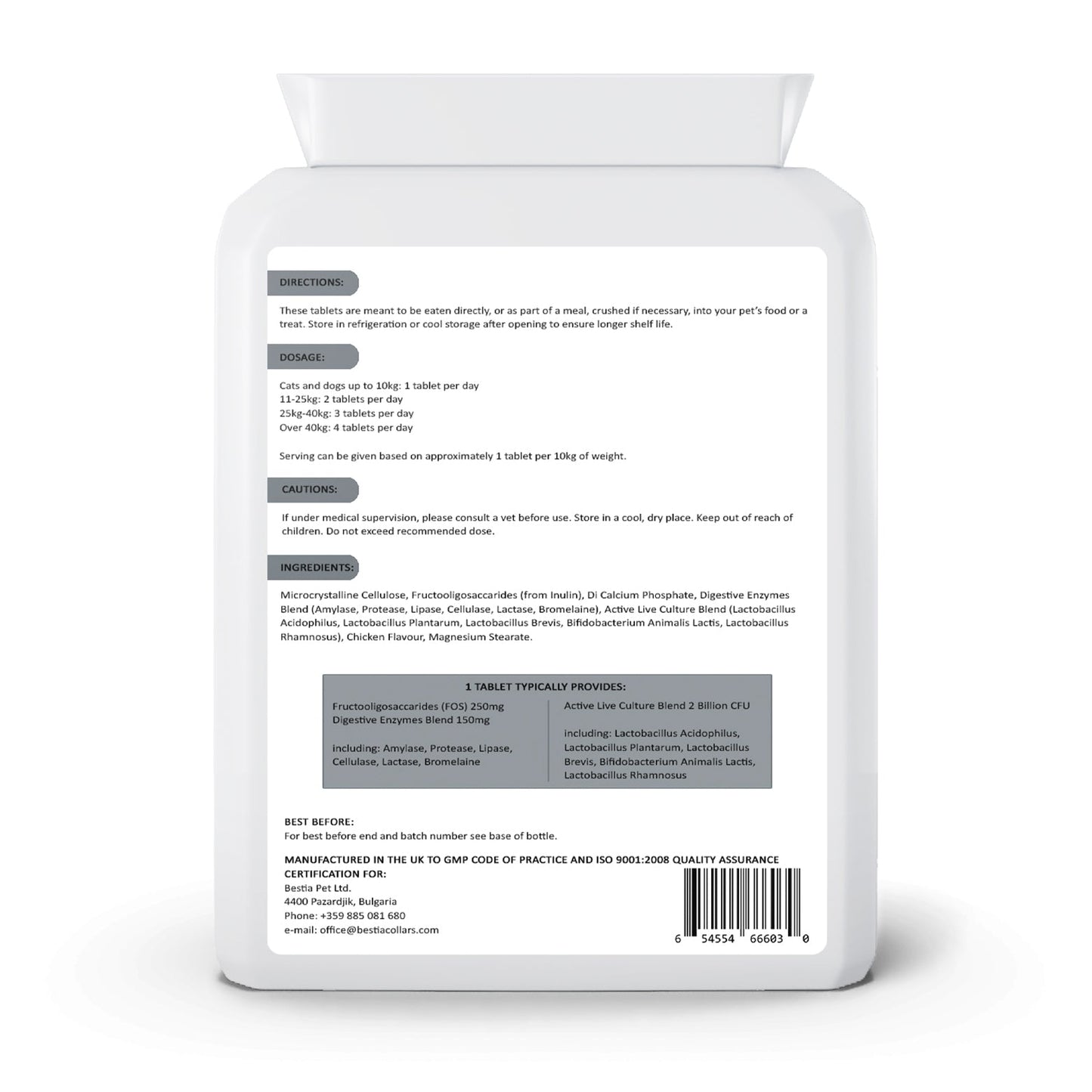 Bestia Dog Sport PRObiotics-1