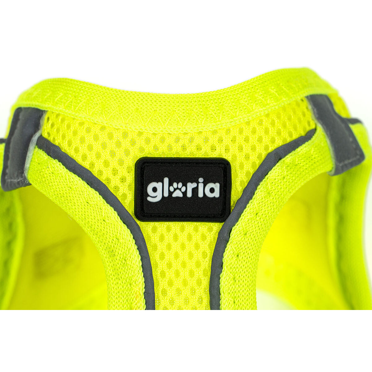 Dog Harness Gloria Trek Star 27-28 cm 31-34,6 cm Yellow XS-3